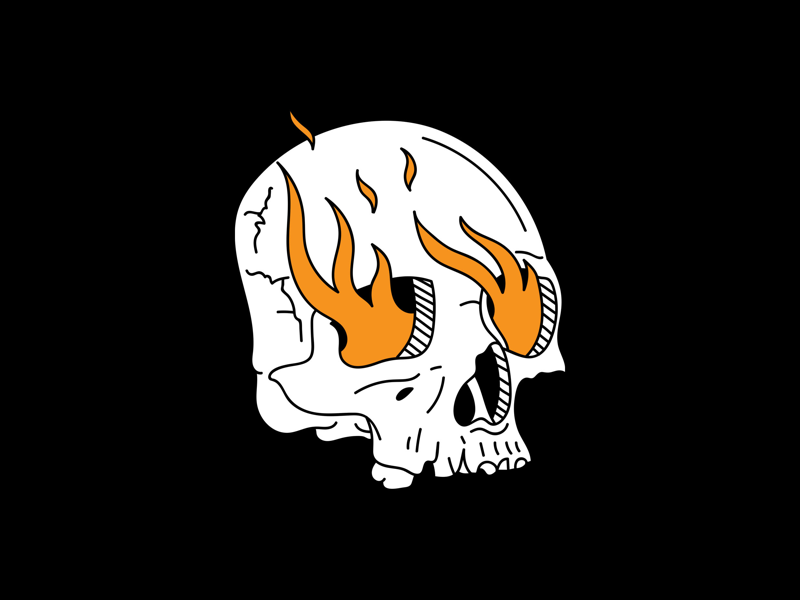 HELL SKULL by Alfie Passingham on Dribbble