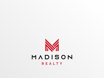 MADISON REALTY desogn logo monogram