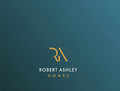 ROBERT ASHLEY desogn logo monogram