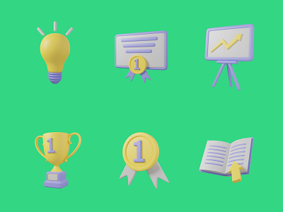 Education Icon Set