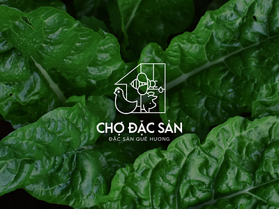 The Dac San Market Brand Identity branding design graphic design illustration logo