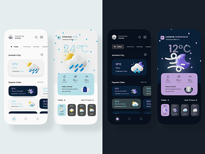 Weather app design icon typography ui ux ux design weather