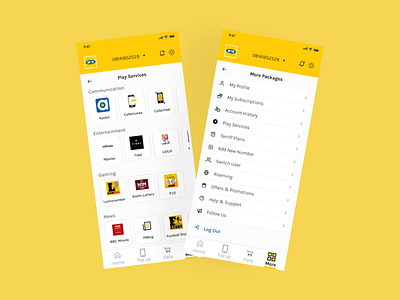 MyMTN App Redesigned