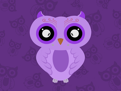 The Night Owl bird illustration owl
