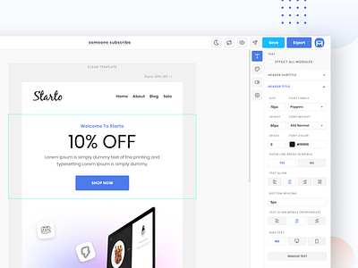 Maool - Eye-catching Email Design branding dashbord design email design graphic design illustration saas ui ux vector web web app website