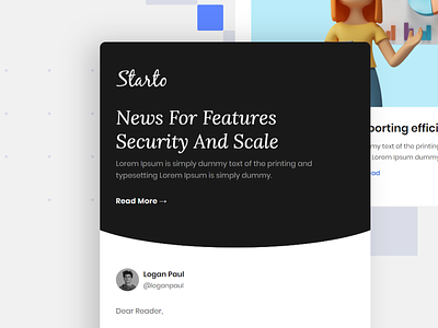 Starto - Newsletter Email Design