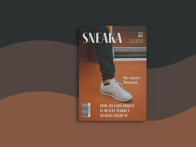 Sneaka Editorial adobe adobe indesign creative design editorial fashion graphic design indesign magazine print sneaker