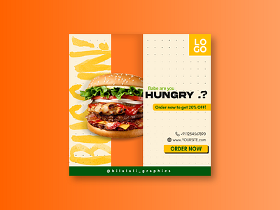Fast Food Advertisement ad advertisement art banner burger burger ad coreldraw design fast food ad graphic design poster