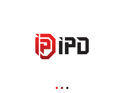 IPD logo design geometric geometry logo logo design modernism shield