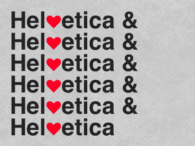 Helvetica & Helvetica &...