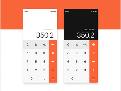 Daily UI #004 Calculator