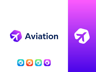 Aviation logo design