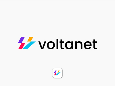 volt logo brand identity branding design electric energy flash iconic logo design letter v light negative space logo power smart spark thunder thunderstorm v volt volt logo volt power volt symbol voltanet