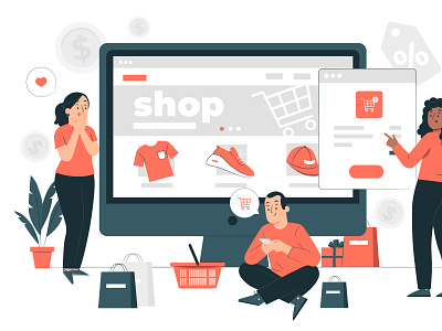 Custom eCommerce Solutions And Development - Captivix 3d animation branding custom ecommerce development custom ecommerce solutions graphic design logo motion graphics ui