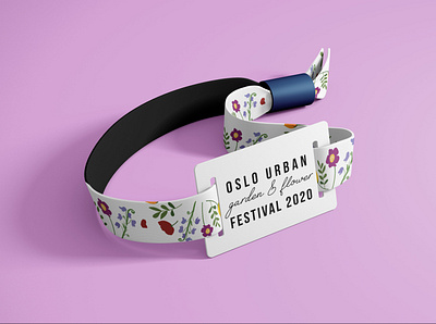 Festival wristband design branding fashion design illustration logo print design wristband design wristband mockup