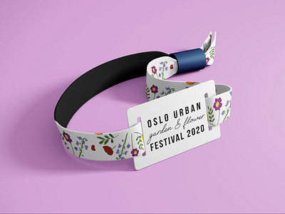 Festival wristband design