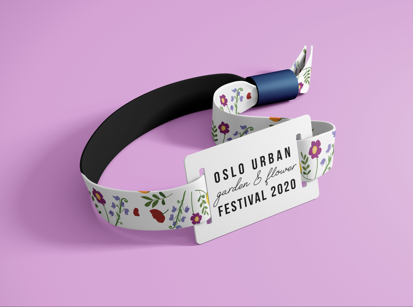 Festival wristband design by Marialyn Andreassen on Dribbble