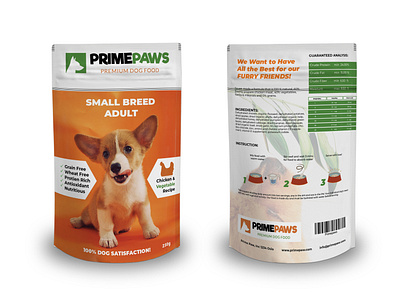 PrimePaw - Packaging design