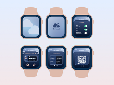 SkySmart App - Flight booking design concept