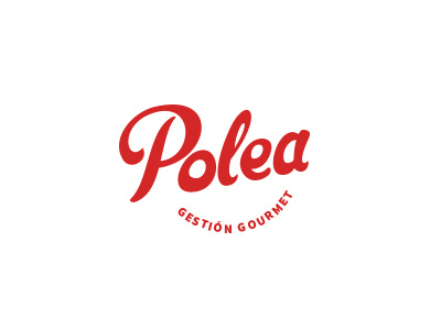 Polea Gestión Gourmet branding design
