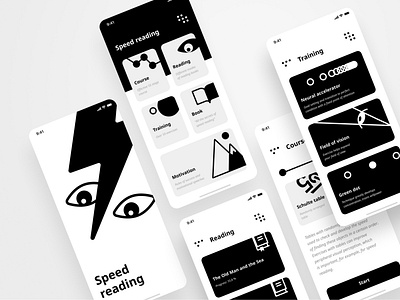 Speed reading app
