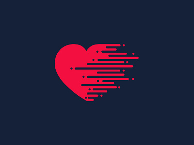 Pulse — Illustration heart illustration logo love