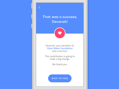 Change — Success app confirmation design page screen success user interface