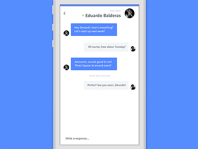 Shuffle — Conversations by Devansh Gandhi on Dribbble