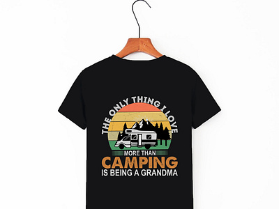 Camping Custom T-shirt Designs.