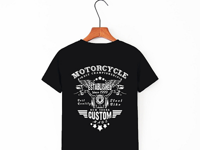 Motorcycle Custom T-shirt Designs.