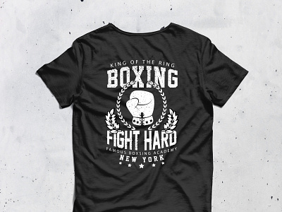 Boxing Custom T-shirt Designs.