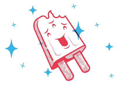 Popsicle Creature beast dessert frozen melty monster popsicle summer treat