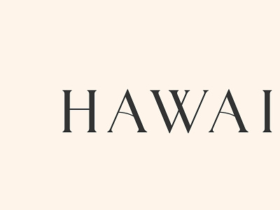 Hawaiki Kura Customised Lettering branding design identity logo luxury serif typography vector