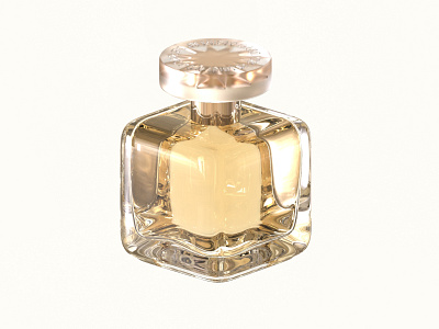 Perfume bottle design (Sol) 3d modeling design maya perfume perfumery