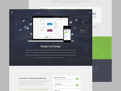 Delight by Design delight by design infusionsoft landing page standards style guide ui website
