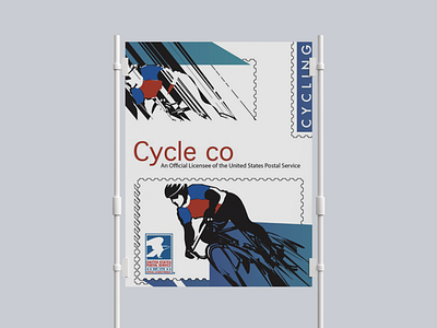 Cycle Co Poster branding design