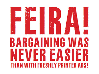 Feira Typeface print typedesign