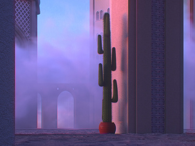 cactus.jpg c4d cinema 4d octane