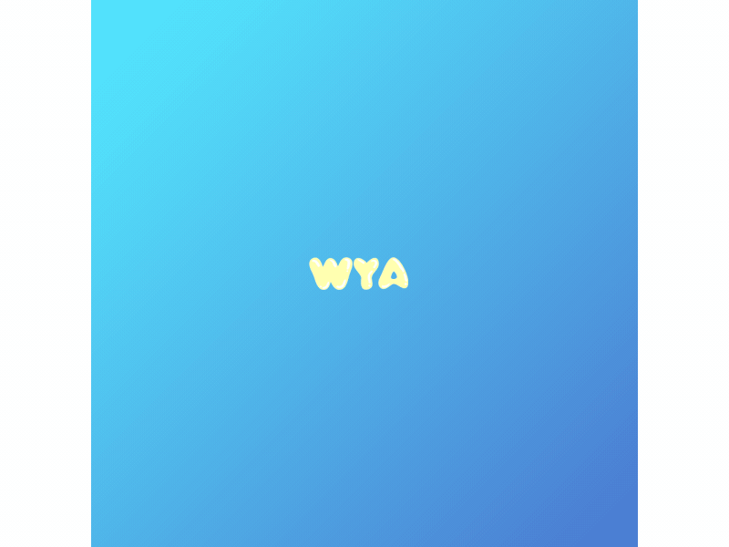 Where you at? after effects magnifying glass wya vector 2d animation