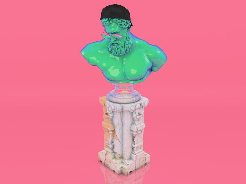 Hipster Hercules loop texture 3d cinema4d hercules hipster