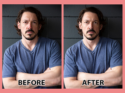 Portrait retouching enhance photo photo editing photo retouch photoshop redness remove