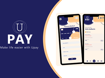 Make life easier with Upay app design ui ux
