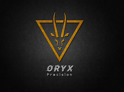 ORYX Precision branding clean design flat graphic design illustration illustrator logo logodesign minimal vector