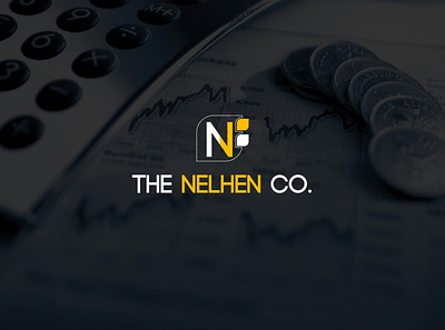 The Nelhen branding clean design flat graphic design illustration logo logodesign minimal vector