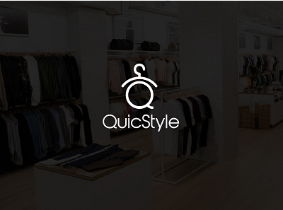 QuicStyles branding clean flat graphic design icon logo logodesign minimal monogram monogram logo