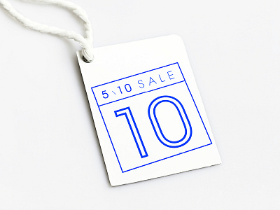 Hang tags for 5/10 sale design fashion graphics hang tags stamp typography