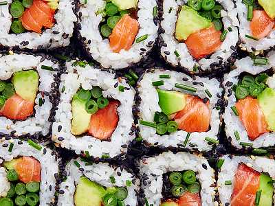Sushi photography sushi
