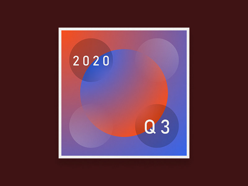 2020 Q. THREE - Playlist Art album art cover creative design exercise illustration music playlist spotify