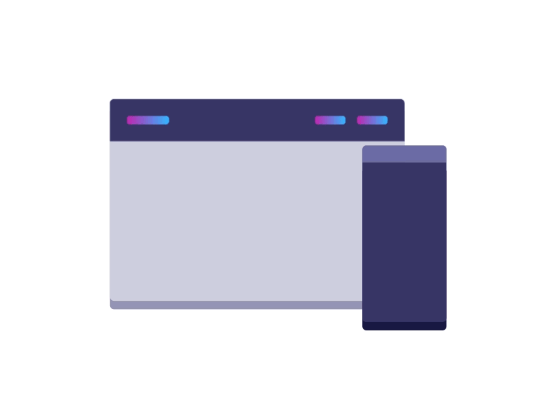 Design and Develop Smaller - Animation develop design animation illustration website blog editor code browser gif loop