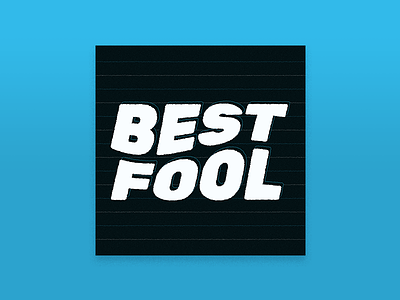 Best Fool - Intuition animation best cover art fool illustration music typography